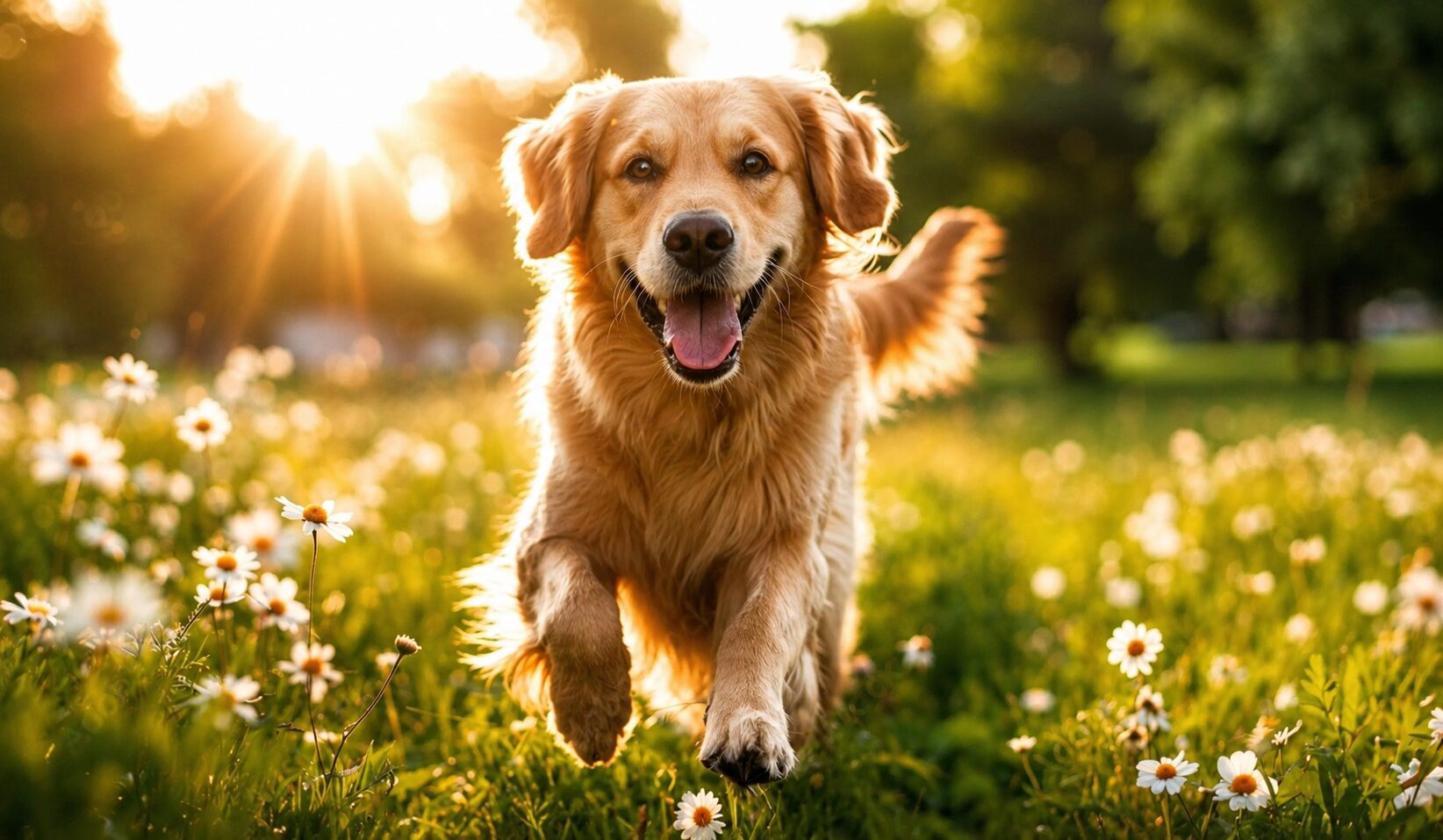 Goldstar dog